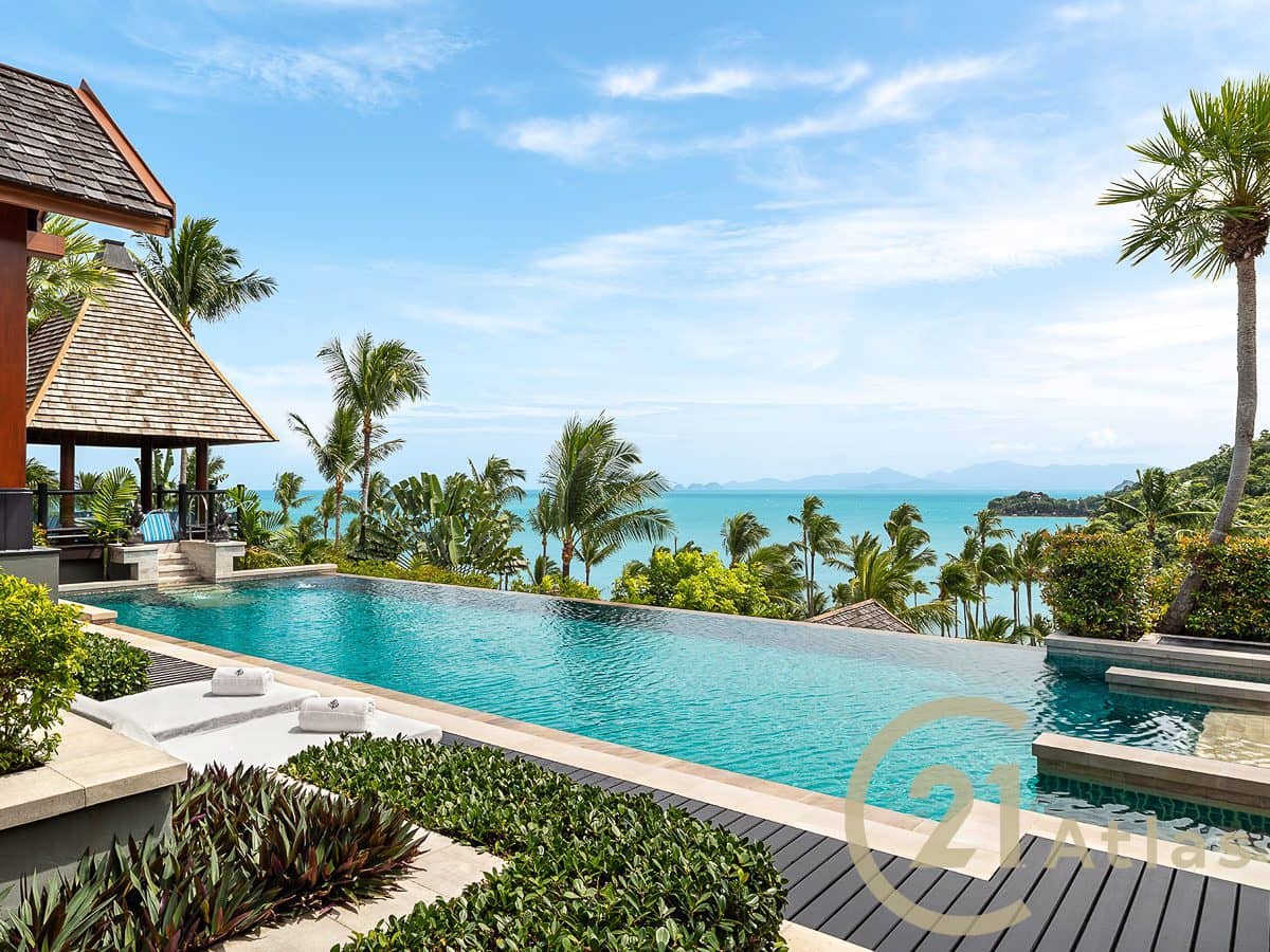 Spectacular Luxurious 5 Star Sea View Villa - Ang Thong